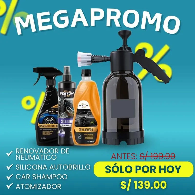 AutoCare MegaPack de limpieza para auto