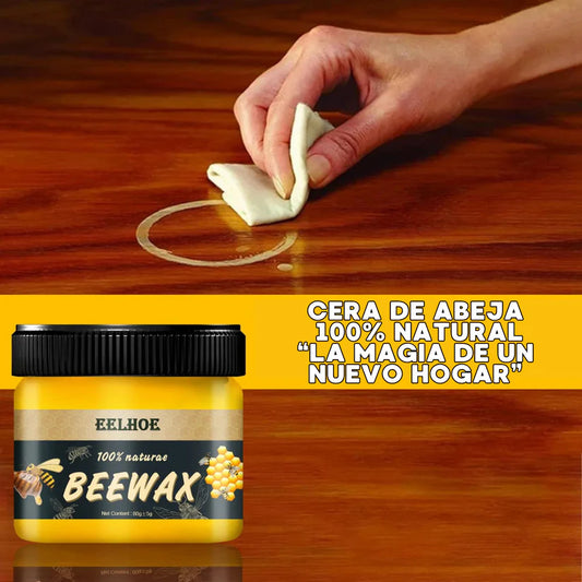 BeeWax - Cera de Abeja Natural para el Cuidado y Protección de Muebles