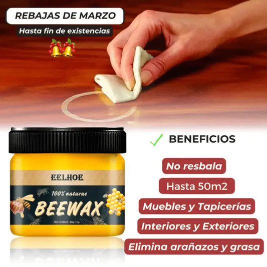 RESTAURADOR DE MADERA BEEWAX - ENVÍO GRATIS