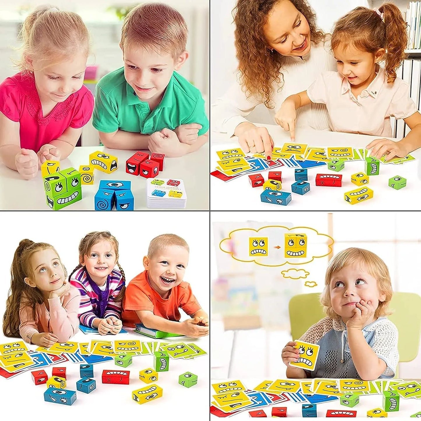 Juego de Cubos Montesori para Niños