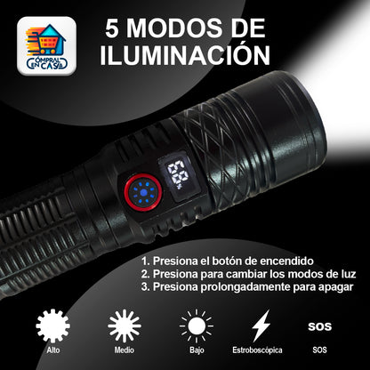 Linterna LED Super Potente Linkmax Premium